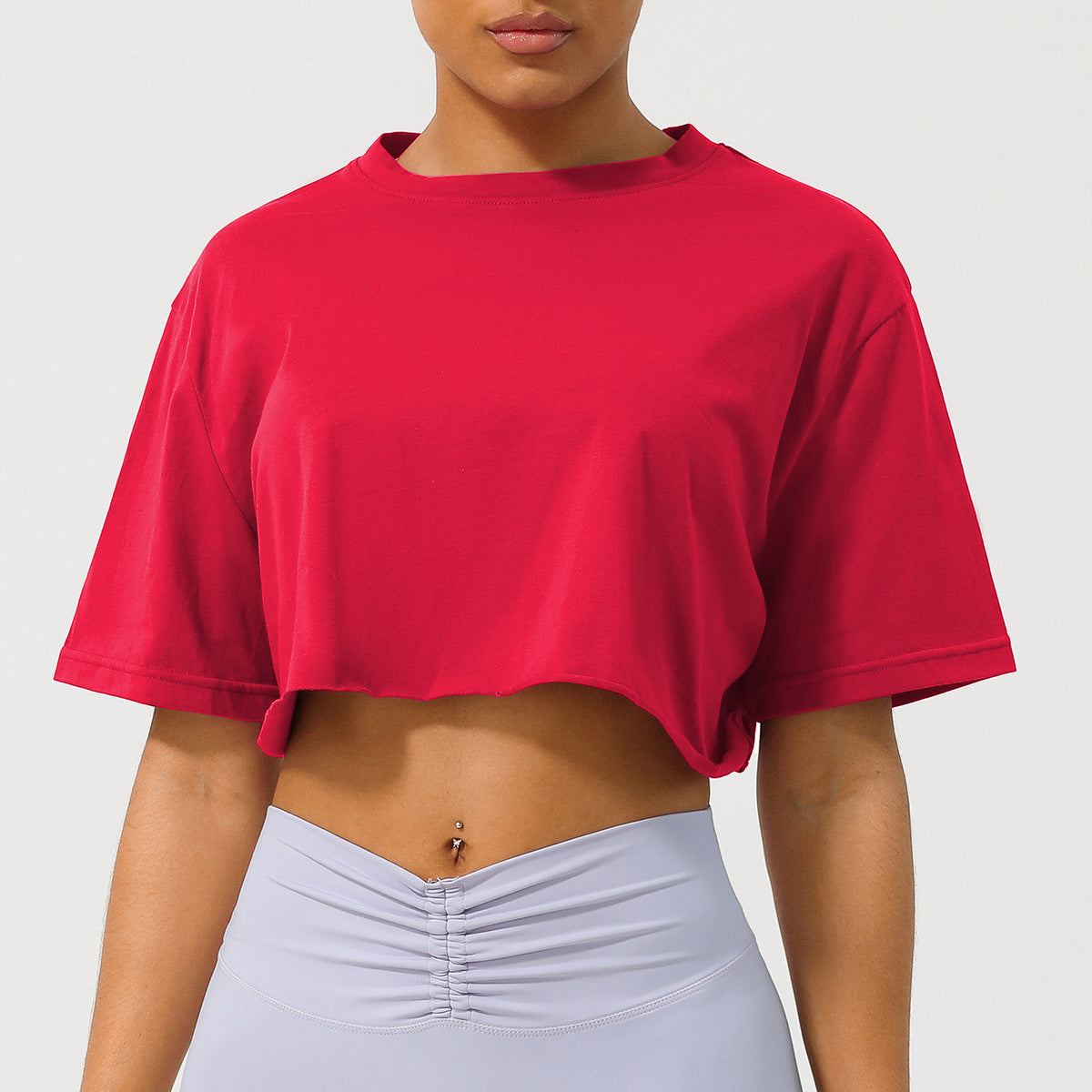 CASSIA™ | Women Relaxed Fit Crop Tee