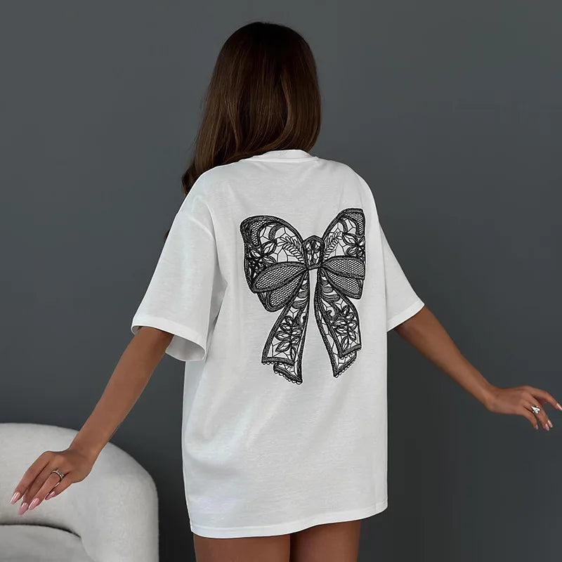 TALIE™ | Women Cute & Comfy Bow Tee